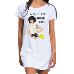 Rochie lejera Queen Break Free
