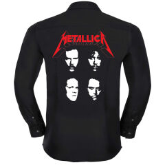 Camasa roll sleeve Metallica Band