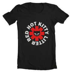 Tricou Red Hot Kitty Litter