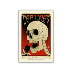 Placuta metalica decorativa Deftones 2011