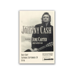 Placuta metalica decorativa Johnny Cash Dad's Day