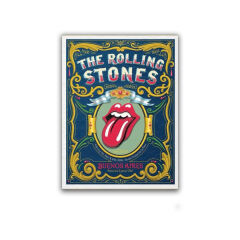 Placuta metalica decorativa The Rolling Stones Buenos Aires 2016